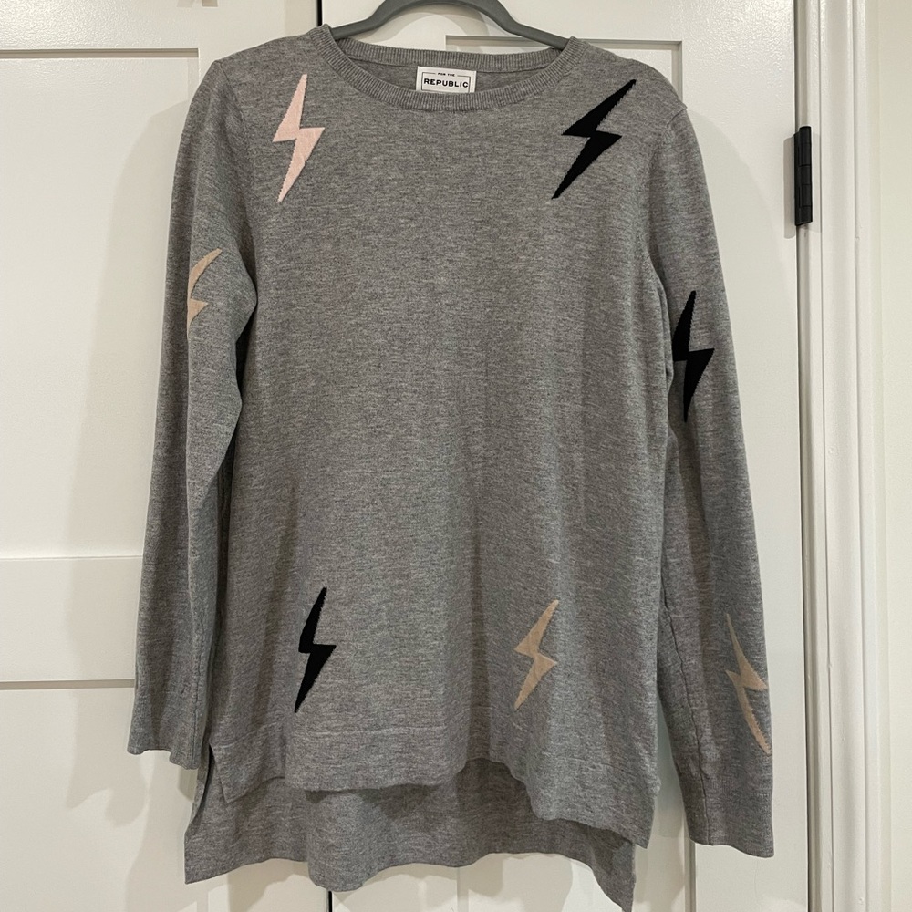 For the Republic Lightning Sweater